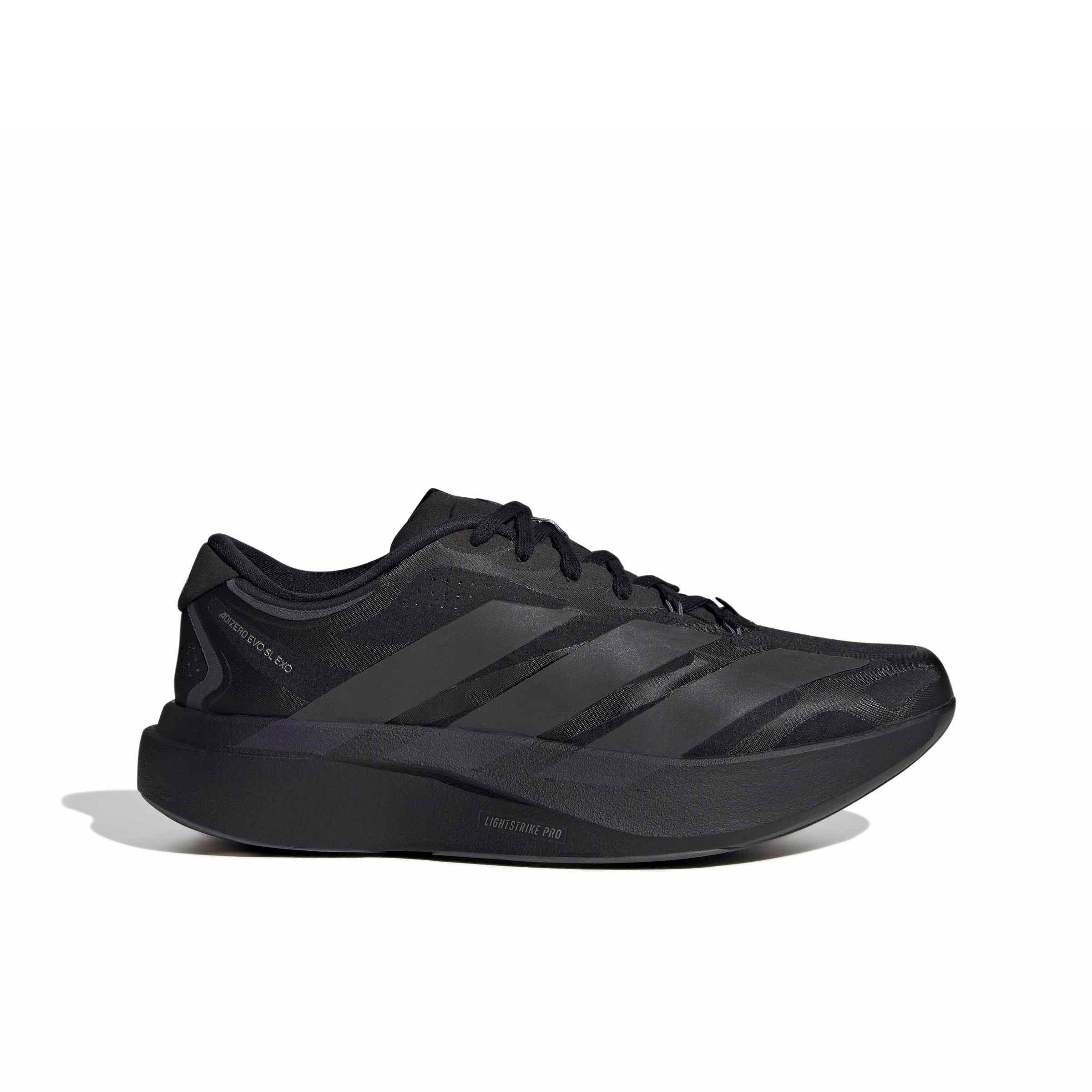 adidas Adizero EVO SL EXO "Core Black/Night Grey/Iron Metallic" Men's Running Shoe - BLACK/GREY/IRON